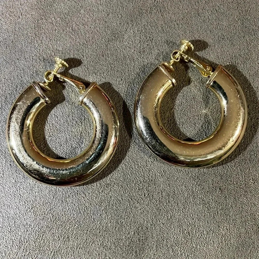 Vintage Napier bubble hoops